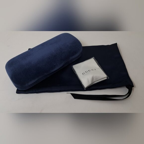 Gucci Nero Sunglasses Oversized Square Frame Black Gray GG0472SA 001 56-17-145 - Picture 10 of 15